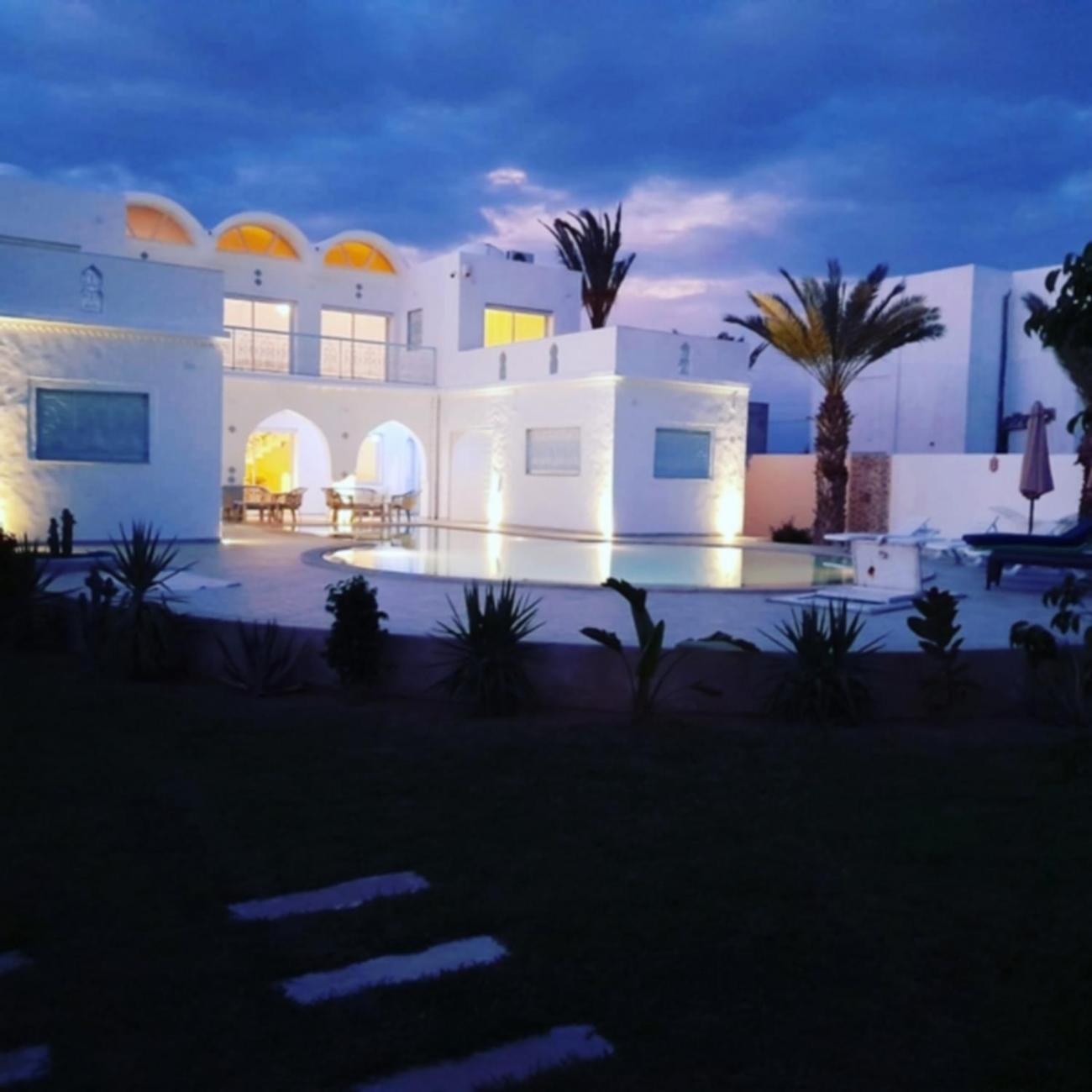 Villa La Palmeraie D'Arkou, Grande Piscine Exterior photo