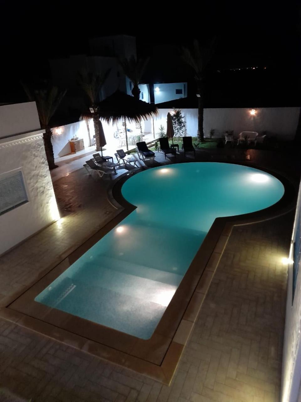 Villa La Palmeraie D'Arkou, Grande Piscine Exterior photo