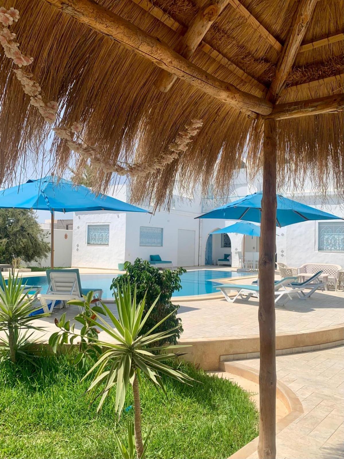 Villa La Palmeraie D'Arkou, Grande Piscine Exterior photo