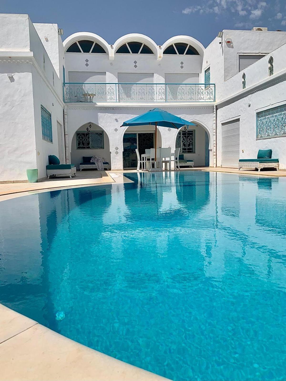 Villa La Palmeraie D'Arkou, Grande Piscine Exterior photo